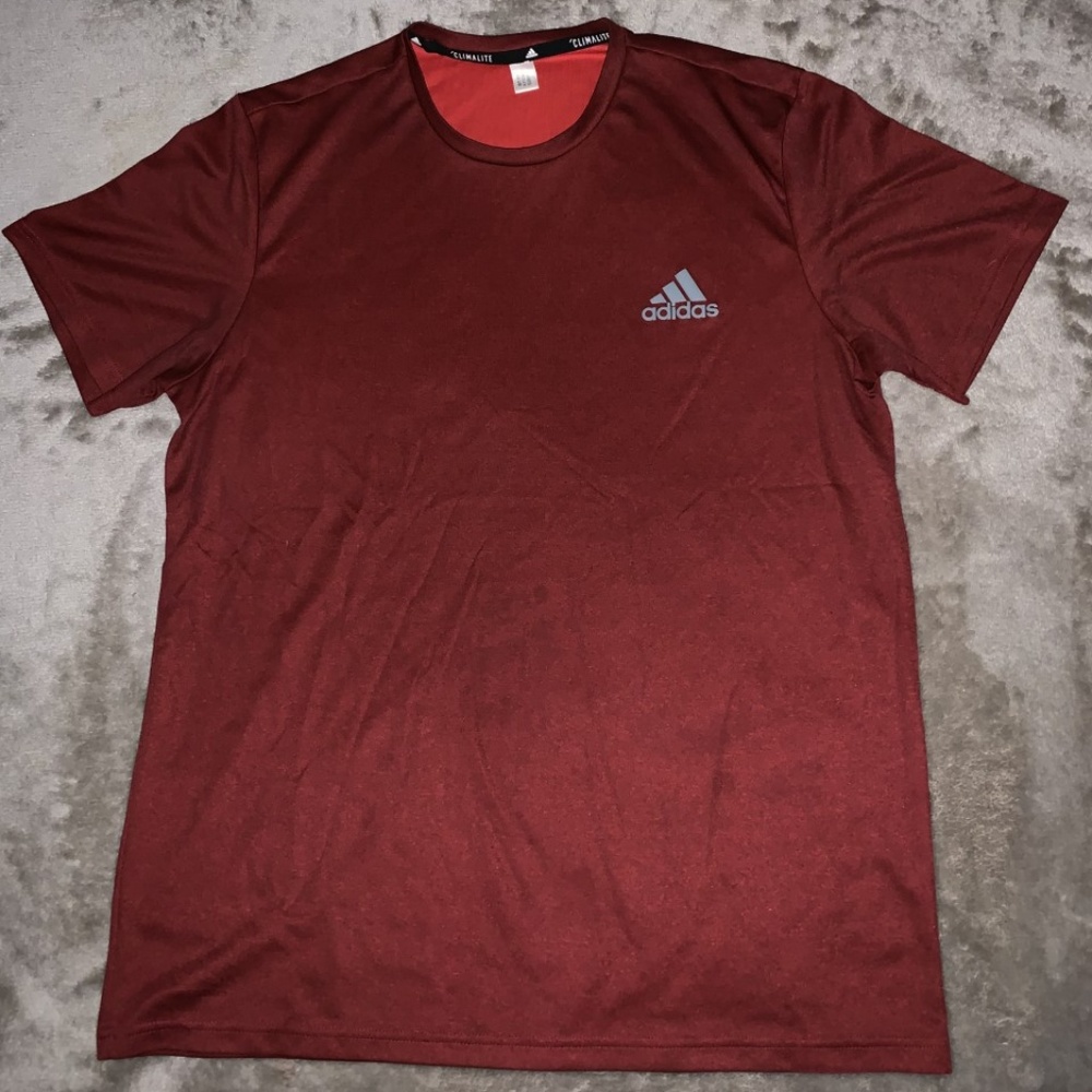 Adidas Athletic Tee Shirt With Logo Size Medium